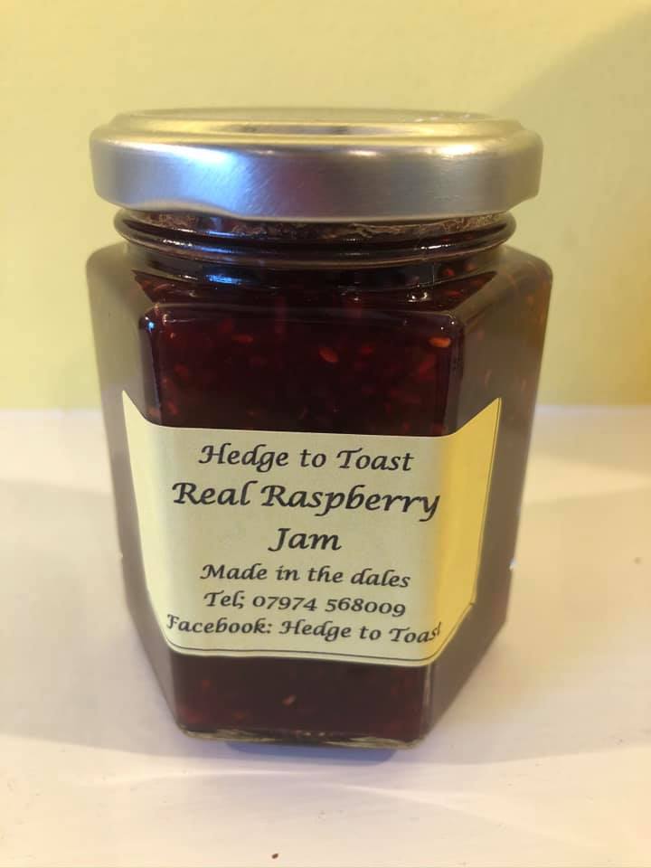 Lots of Hedge to Toast jams, curds and chutneys available. • Wood