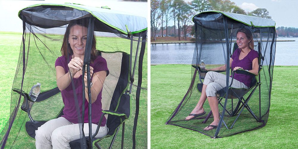 This Canopy Chair With Netting Will Protect You From Pesky Mosquitos All Summer